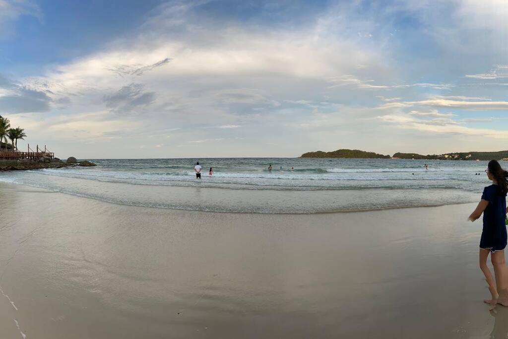 Apto Vista Mar -250Mts Da Praia بومبينهاس المظهر الخارجي الصورة